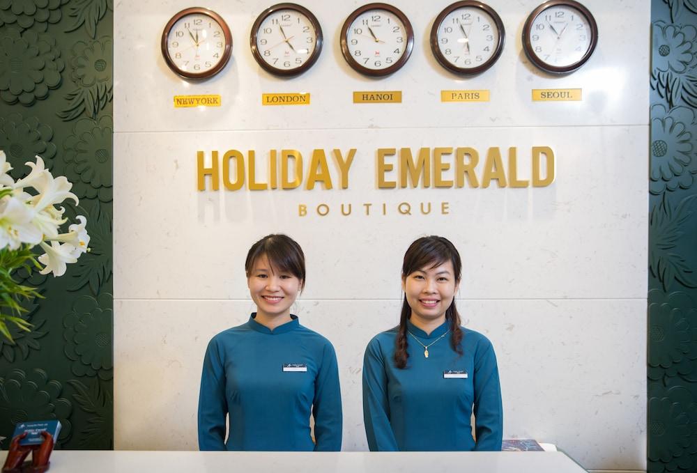 Holiday Emerald Hotel Hanói Exterior foto